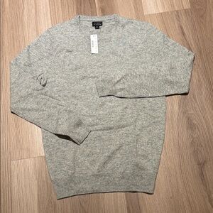 New Men’s J. Crew Cashmere Crewneck Sweater